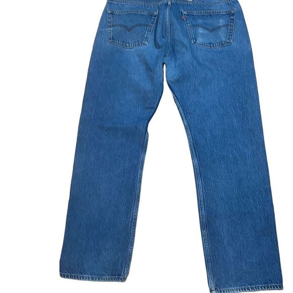 Vintage 501 Button Fly Levi’s Blue Jeans Men size 40 - Picture 1 of 10
